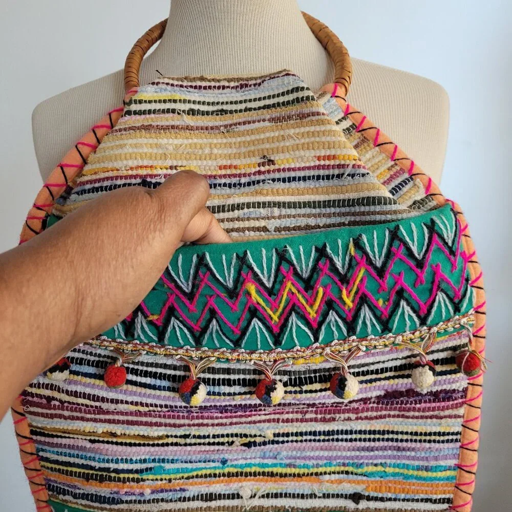 India Banjara Handcrafted Woven Boho Handbag